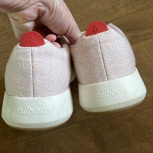 Allbirds Wool Runners Pink Sneakers Women’s 9 - Picture 5 of 11